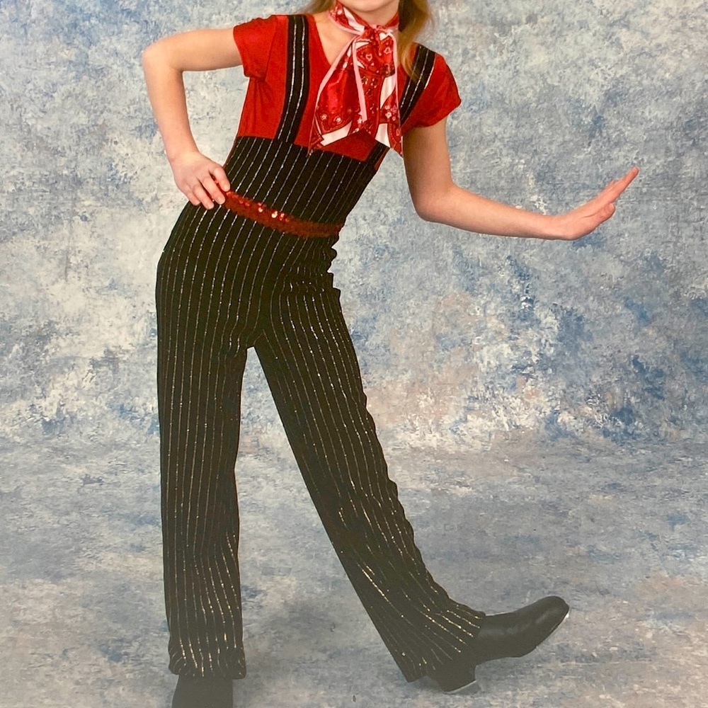 Dance costume or Halloween Costume Mary Poppins Dance or Chimney Sweep Costume